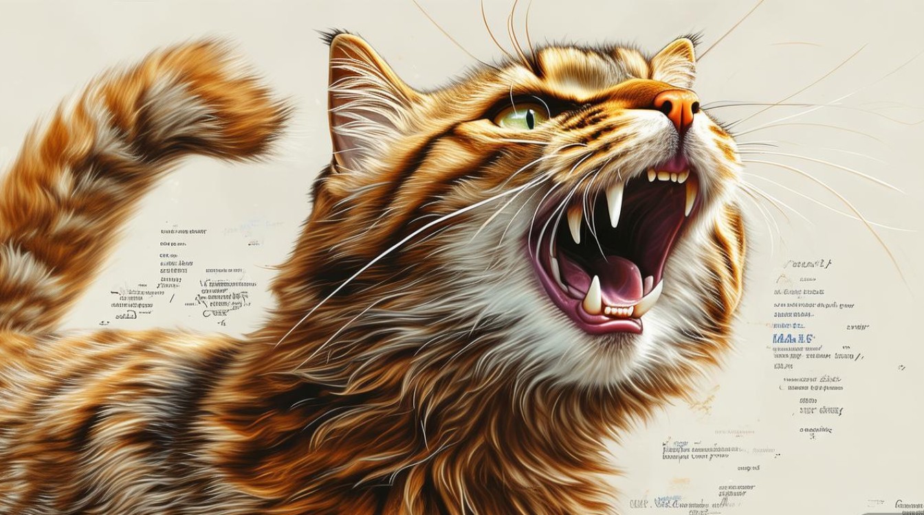 猫咪弓背老是叫