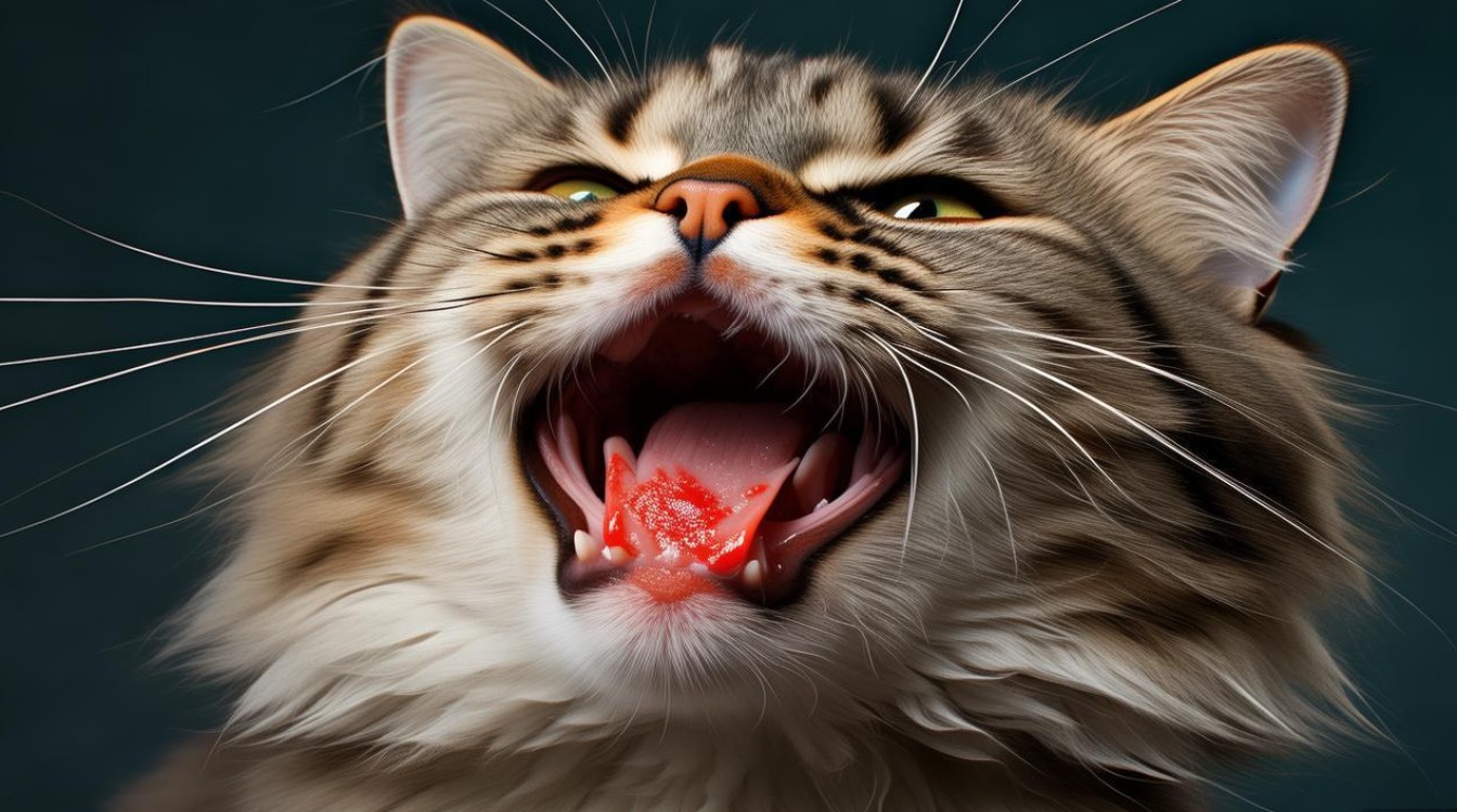 猫咪上火嘴角烂