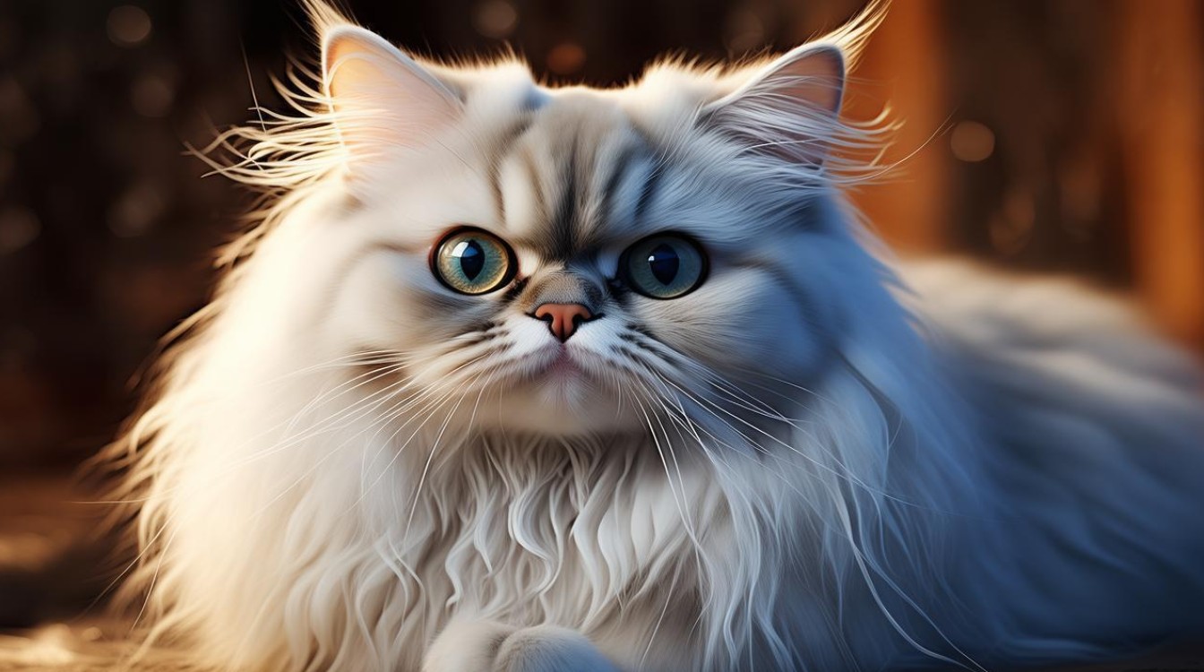 猫咪 波斯异眼