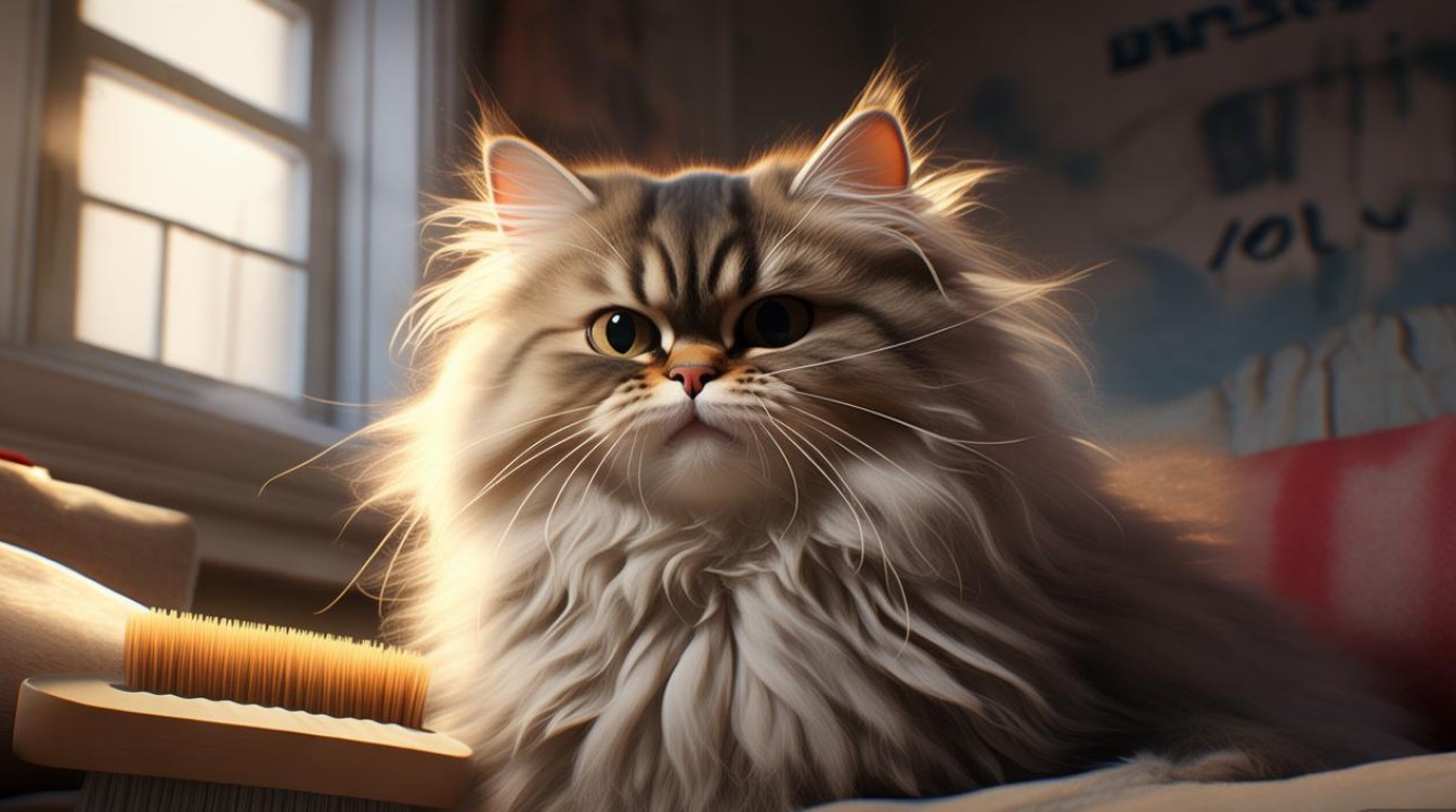 猫咪不让梳毛