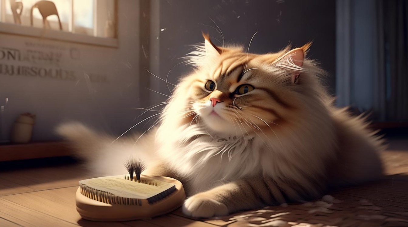 猫咪不让梳毛