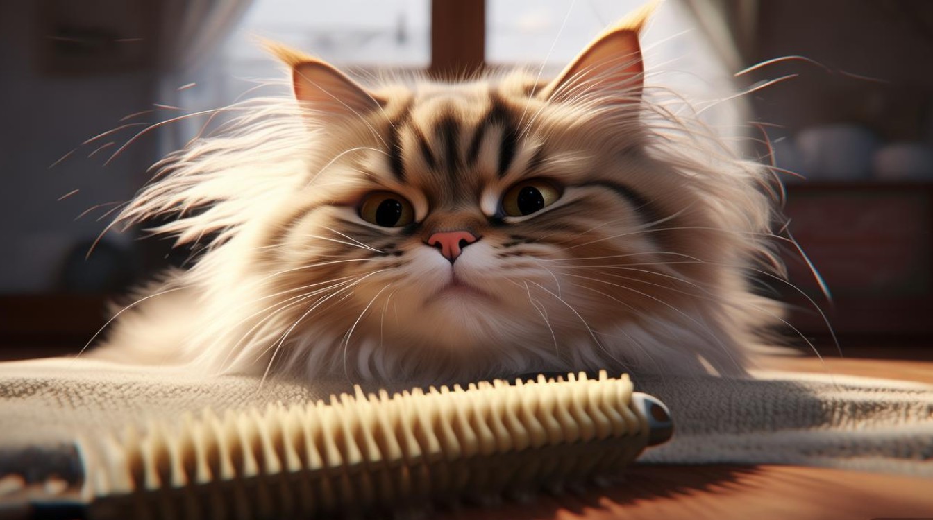 猫咪不让梳毛