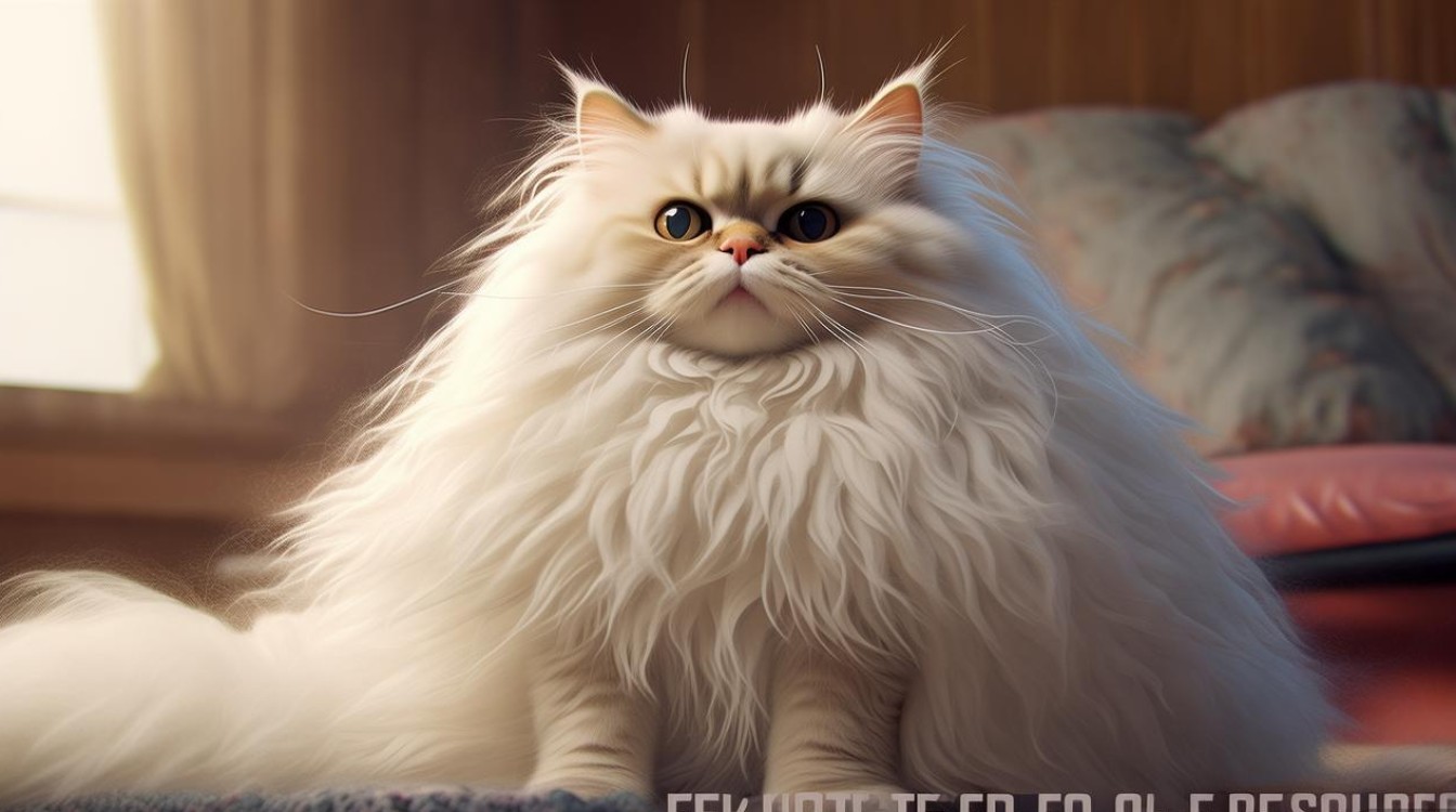 猫咪爱炸毛