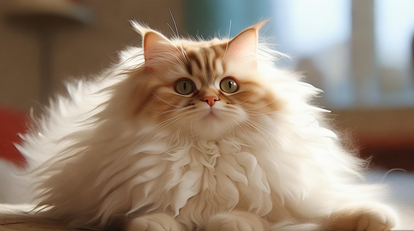 猫咪爱炸毛