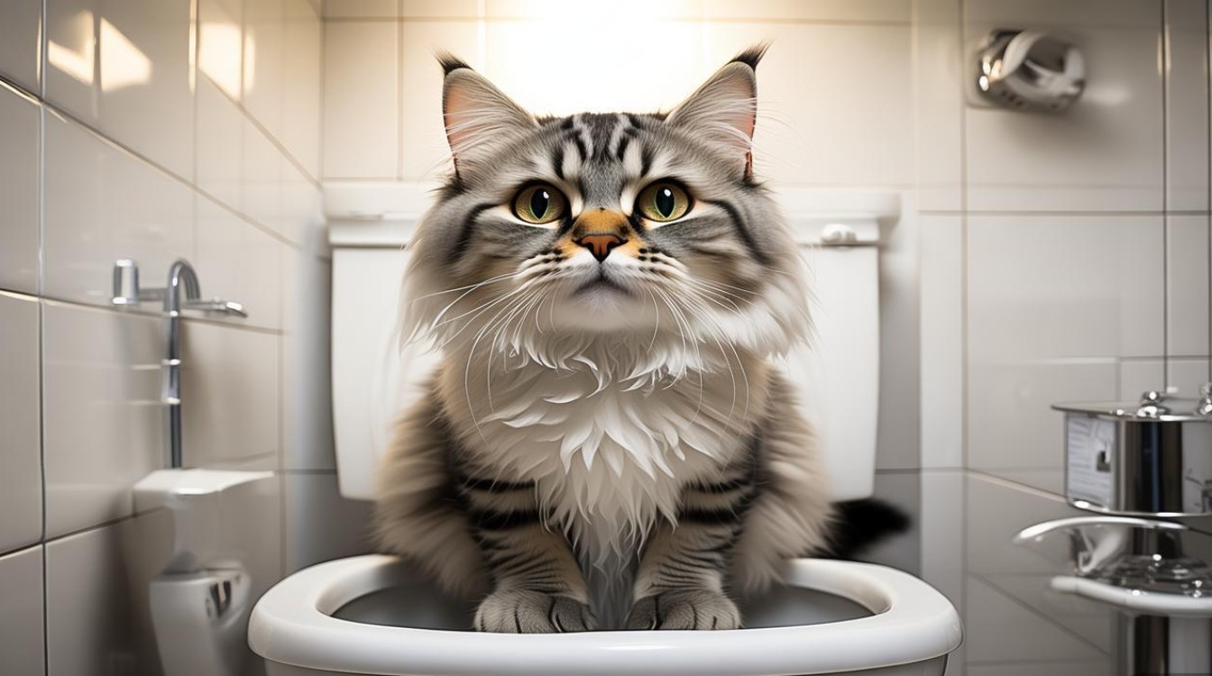 猫咪蹲马桶坏处
