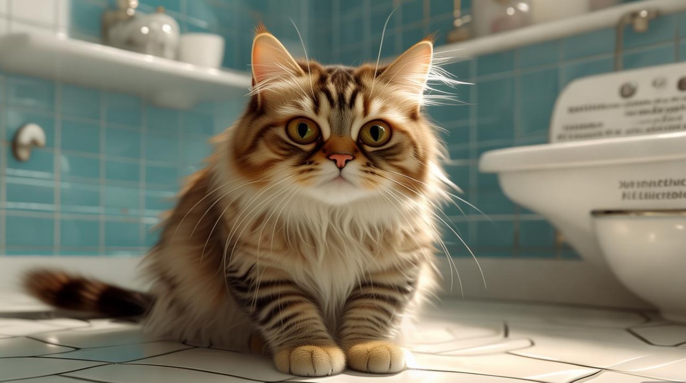 猫咪尿频有排尿