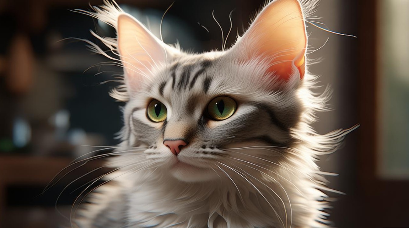 猫咪耳朵形状奇怪