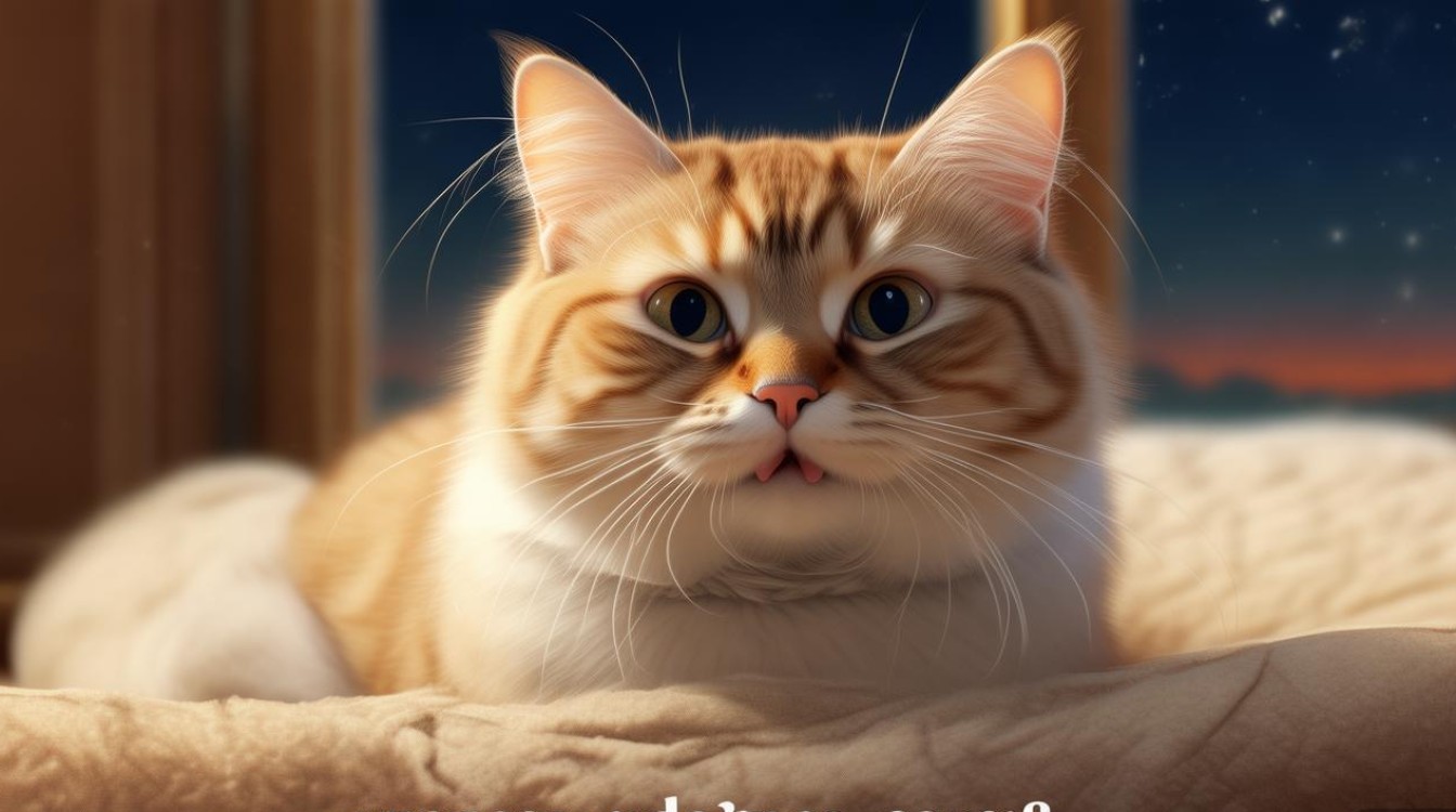 怀孕猫咪张嘴喘气