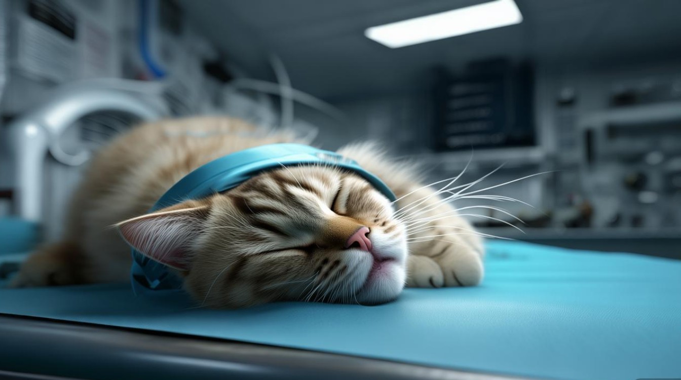 猫咪做呼吸麻醉