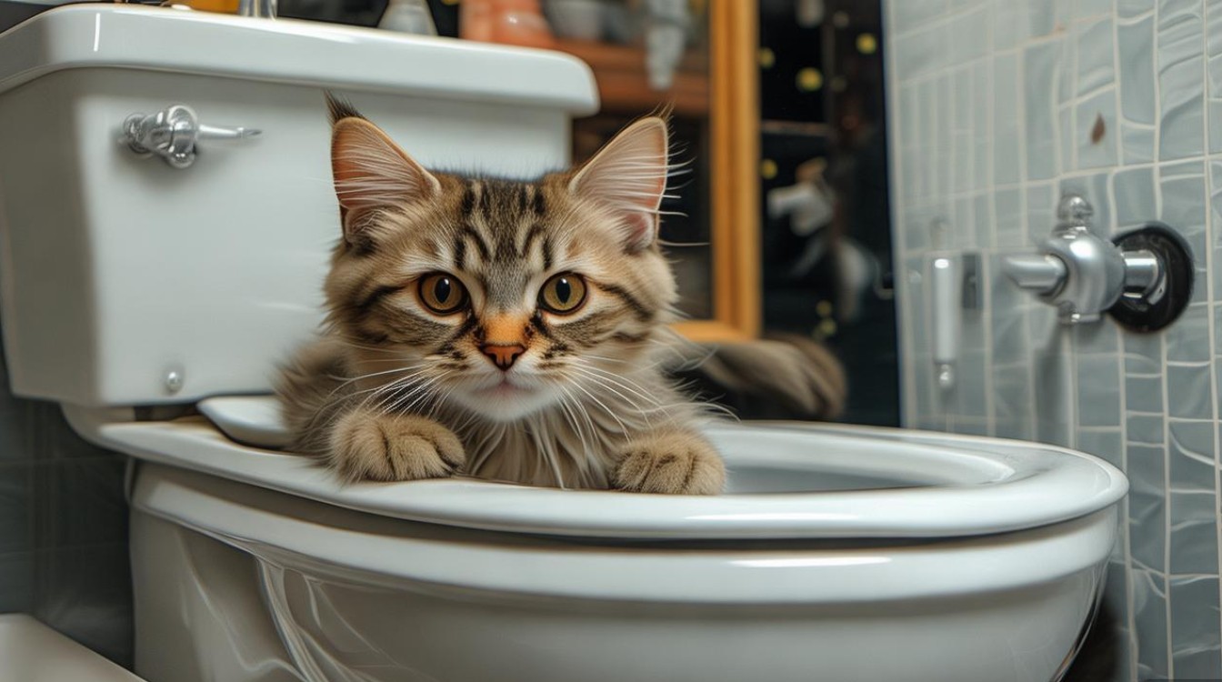猫咪天天跑到厕所