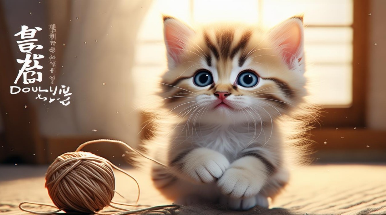 逗逗小猫咪