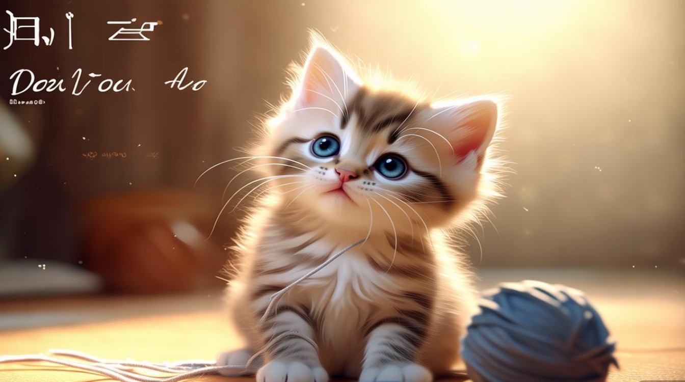 逗逗小猫咪