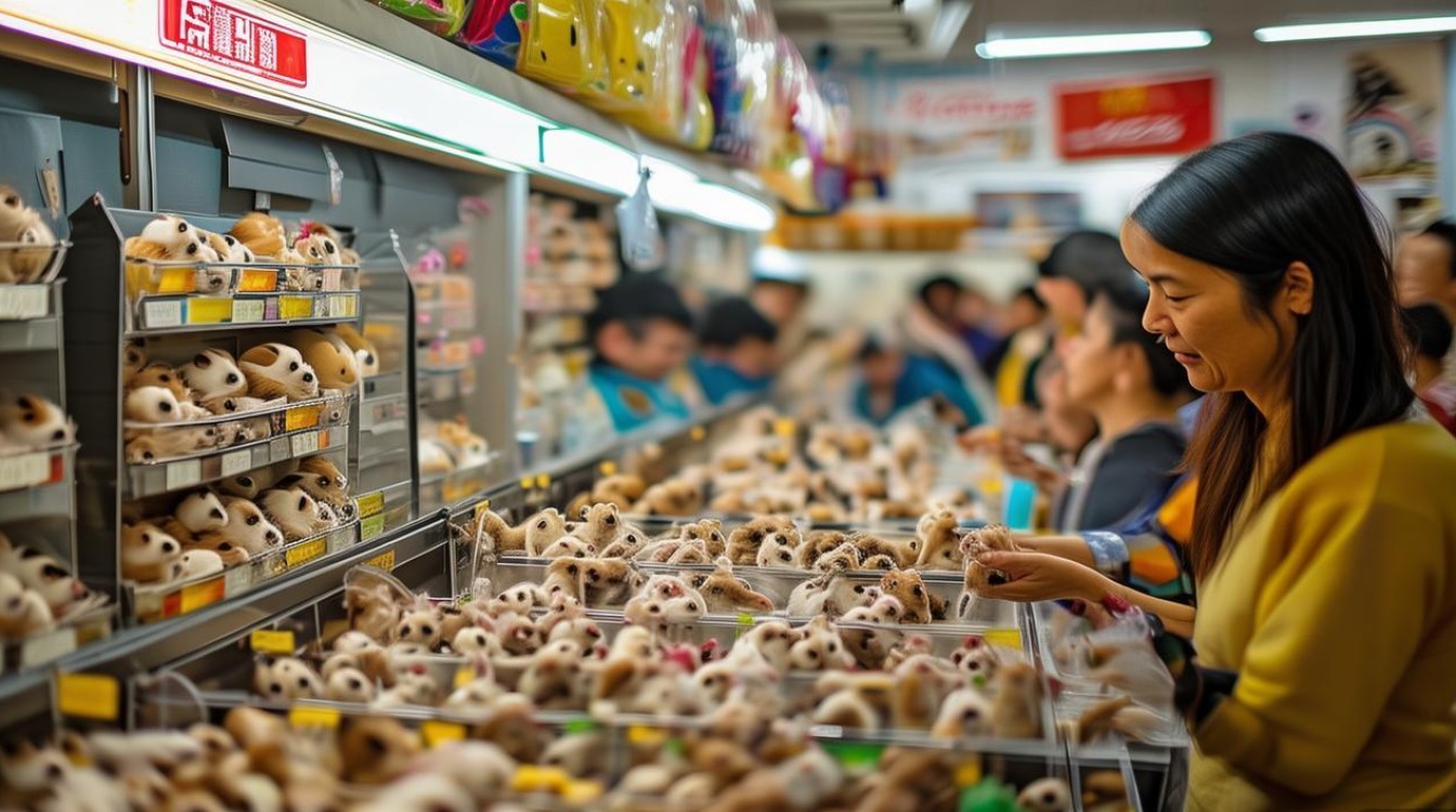 郑州龙湖宠物市场仓鼠