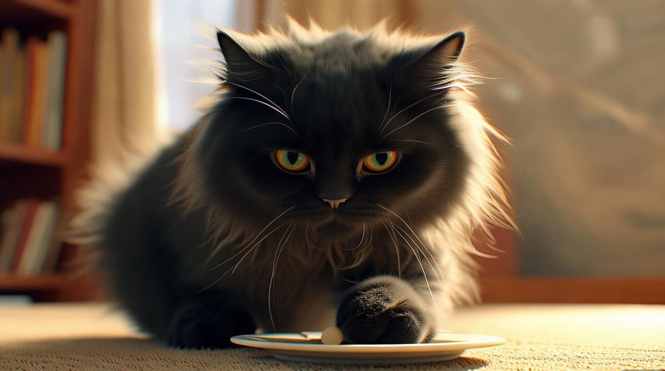 猫咪不肯咽药