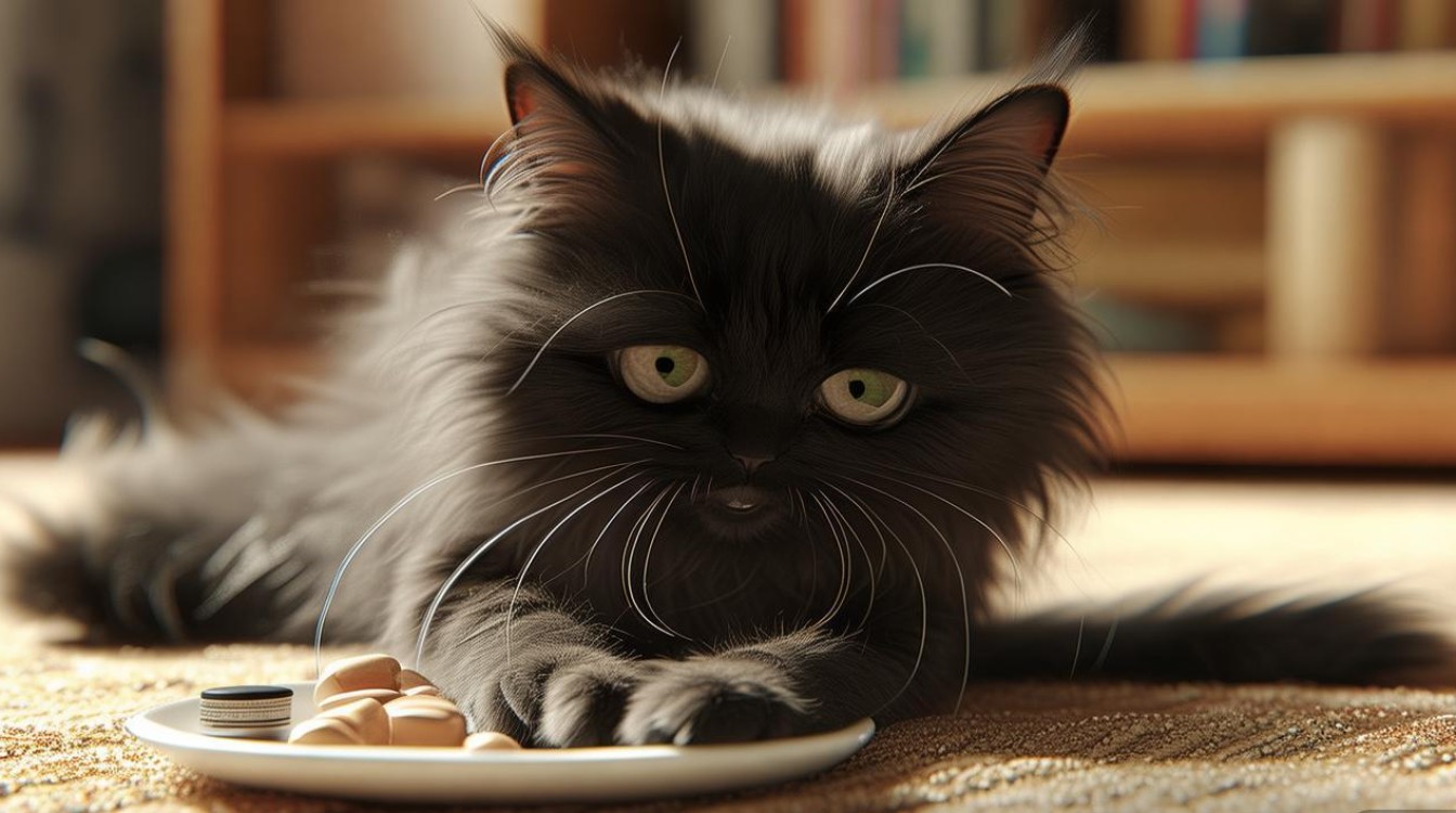 猫咪不肯咽药