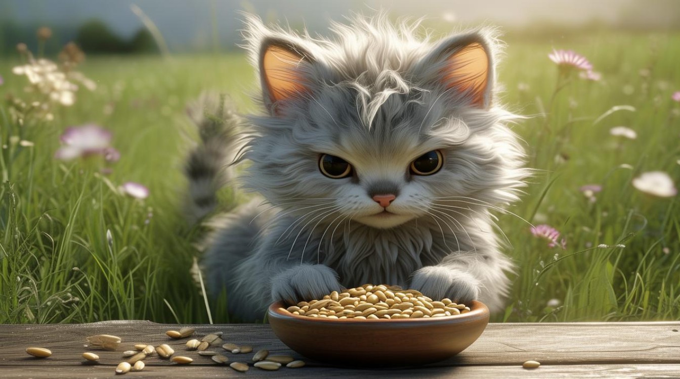 龙猫吃了少量仓鼠粮