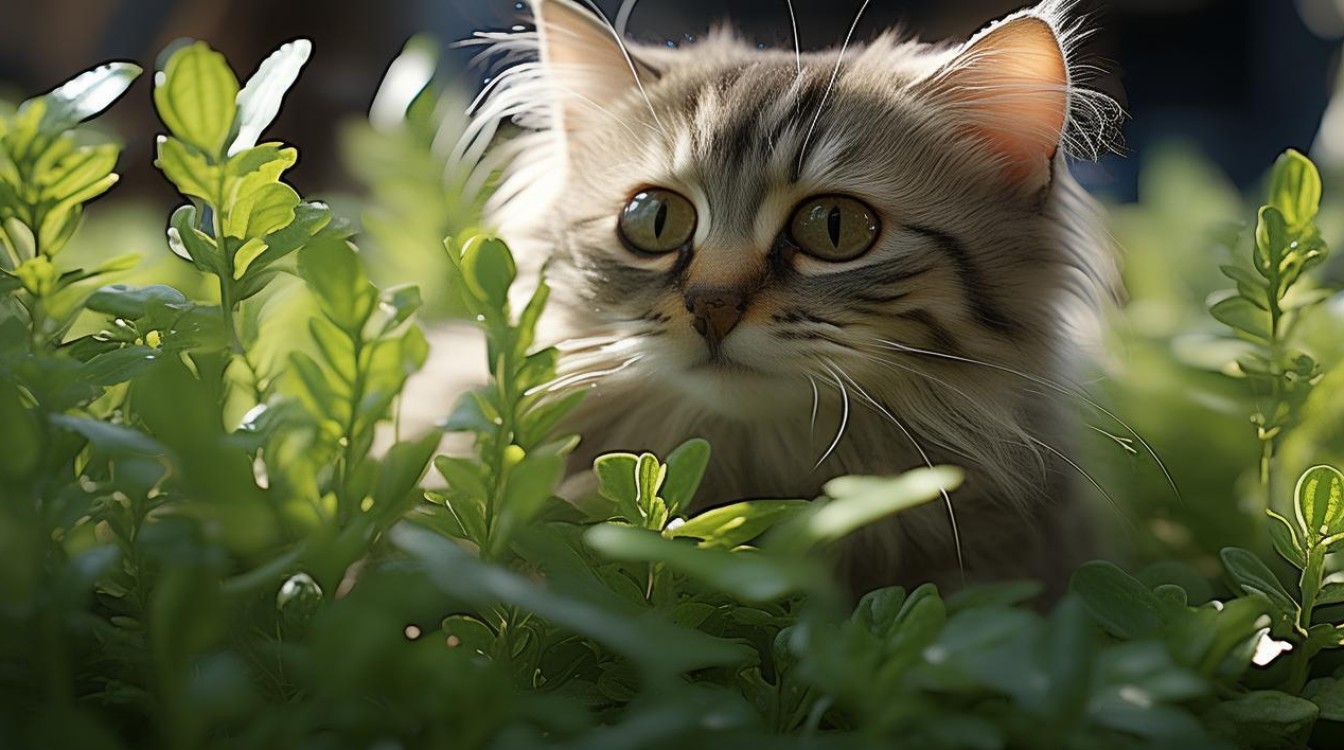猫咪老吃植物