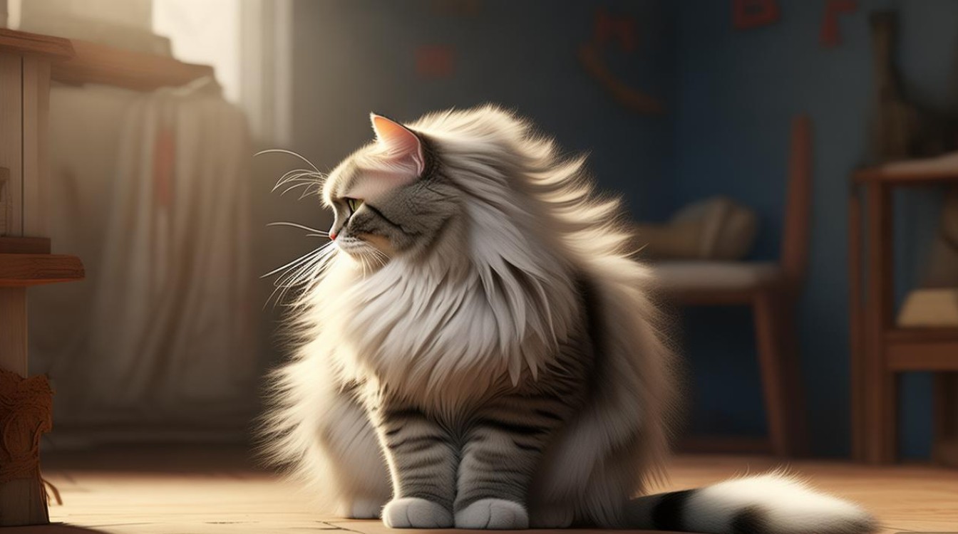 猫咪尾巴总是耷拉
