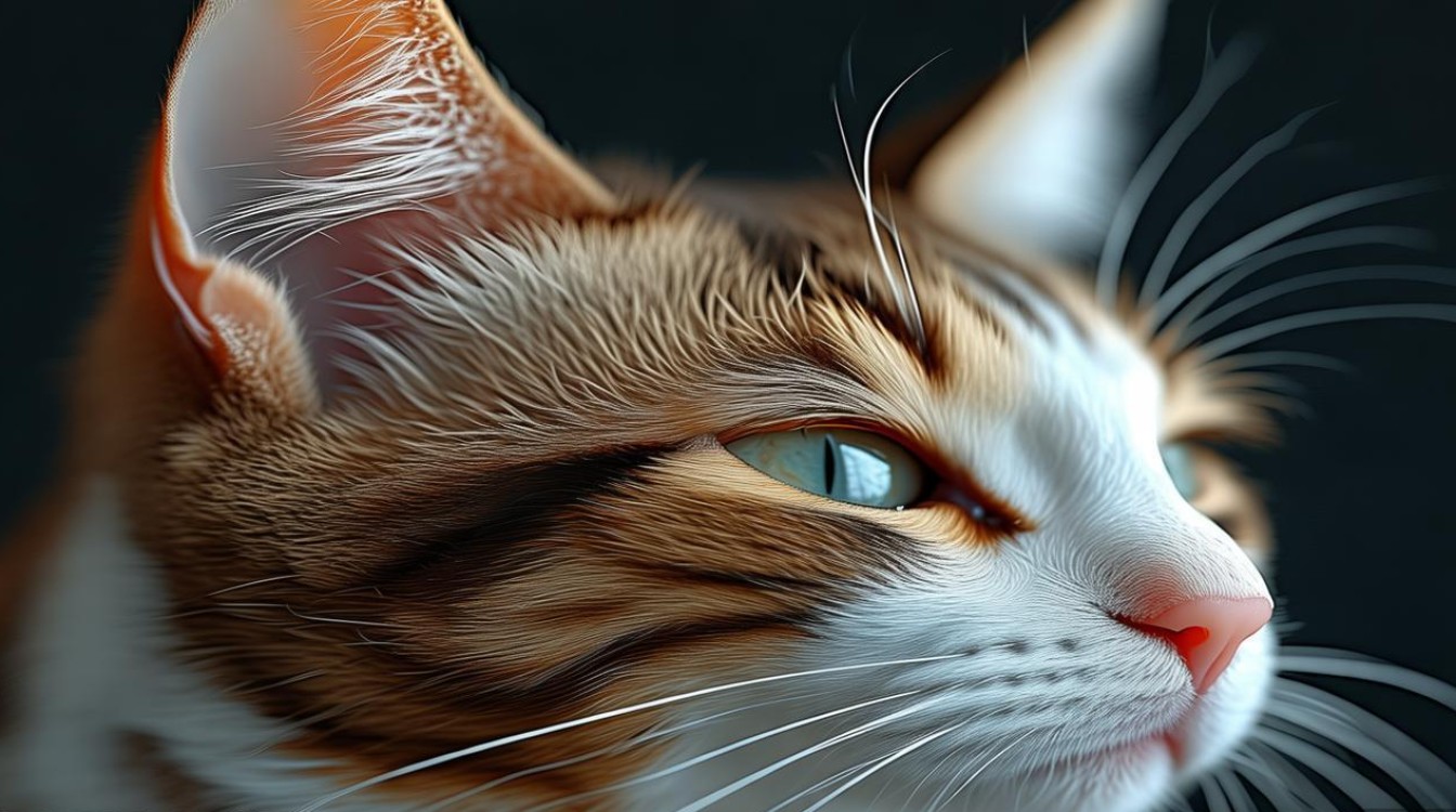 猫咪干净耳朵图片
