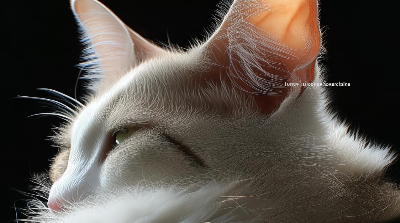 猫咪干净耳朵图片
