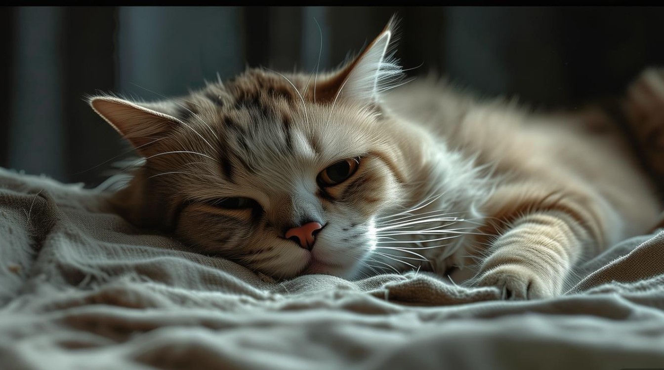 大猫咪消瘦无力