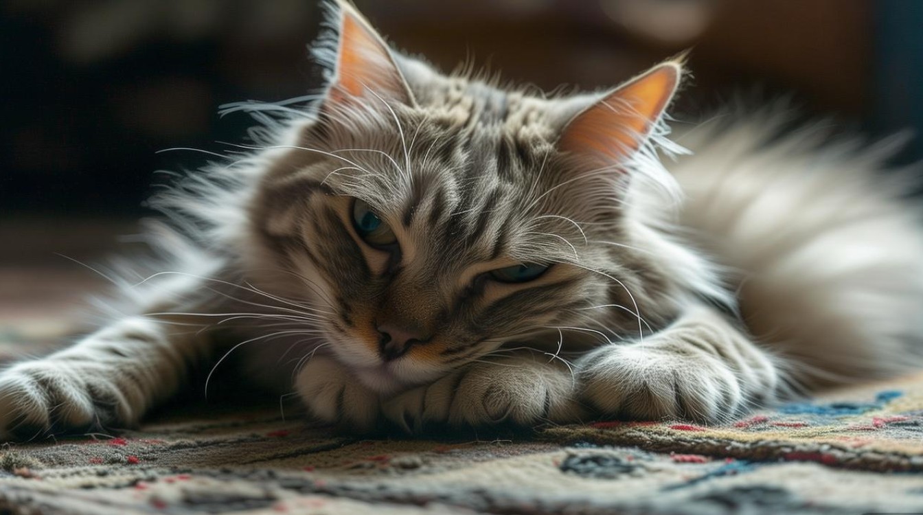 大猫咪消瘦无力