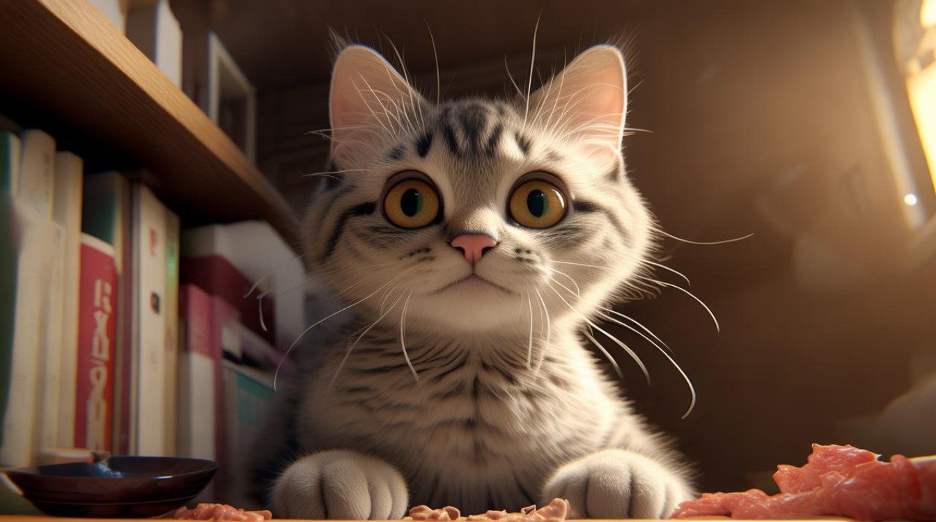 猫咪不吃肉粒