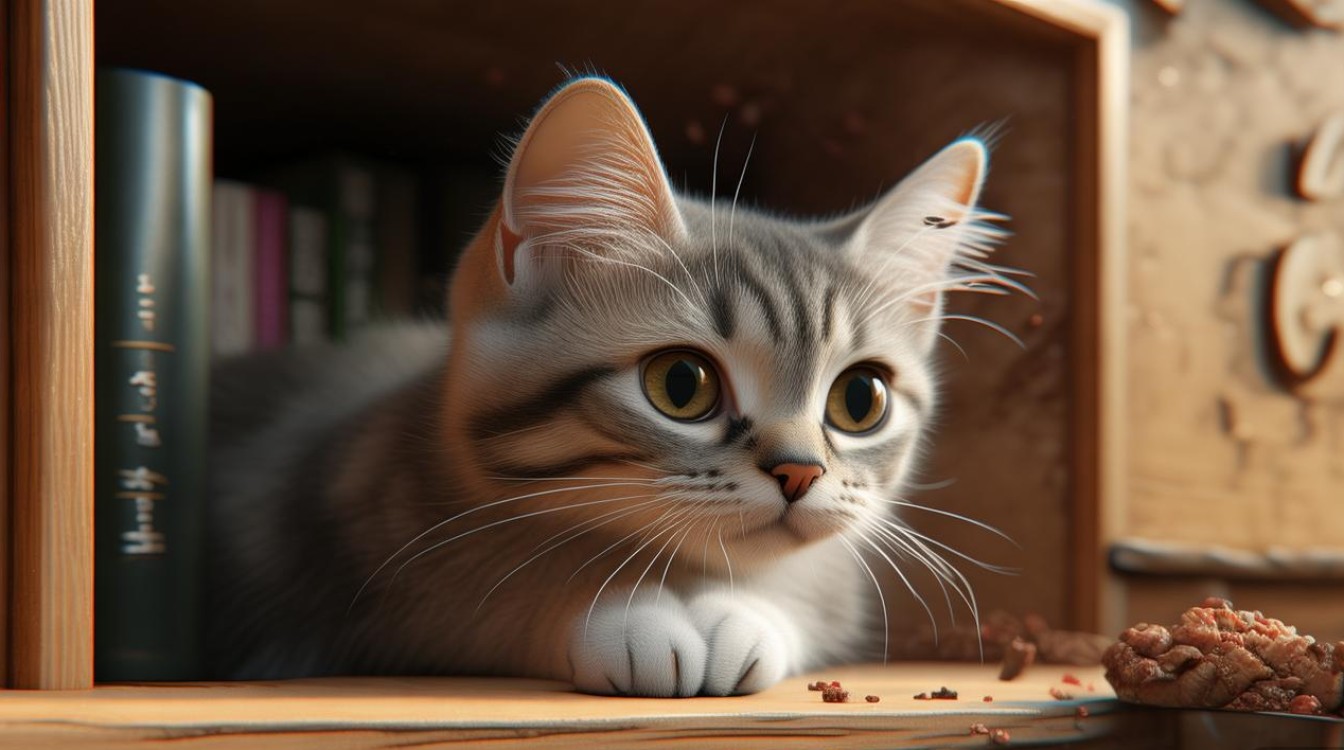猫咪不吃肉粒