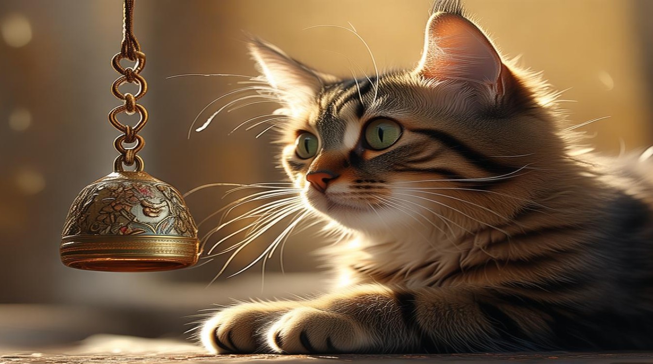 猫咪喜欢铃铛吗