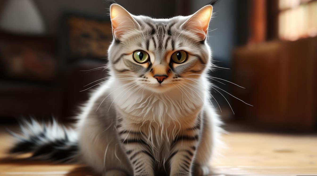 猫咪眼尾部破了