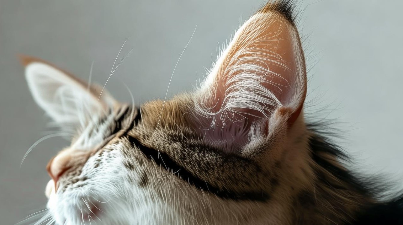 虎斑猫咪耳朵