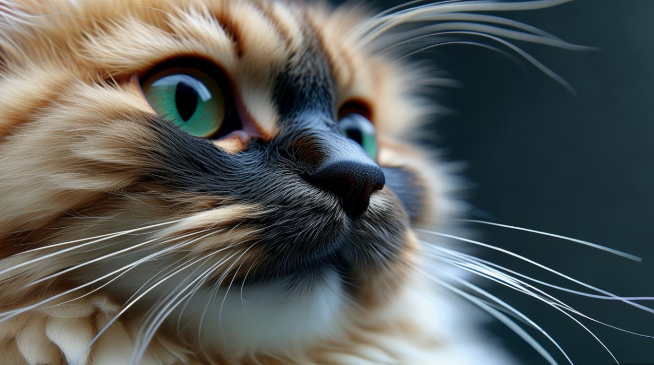 猫咪鼻头黑黑的