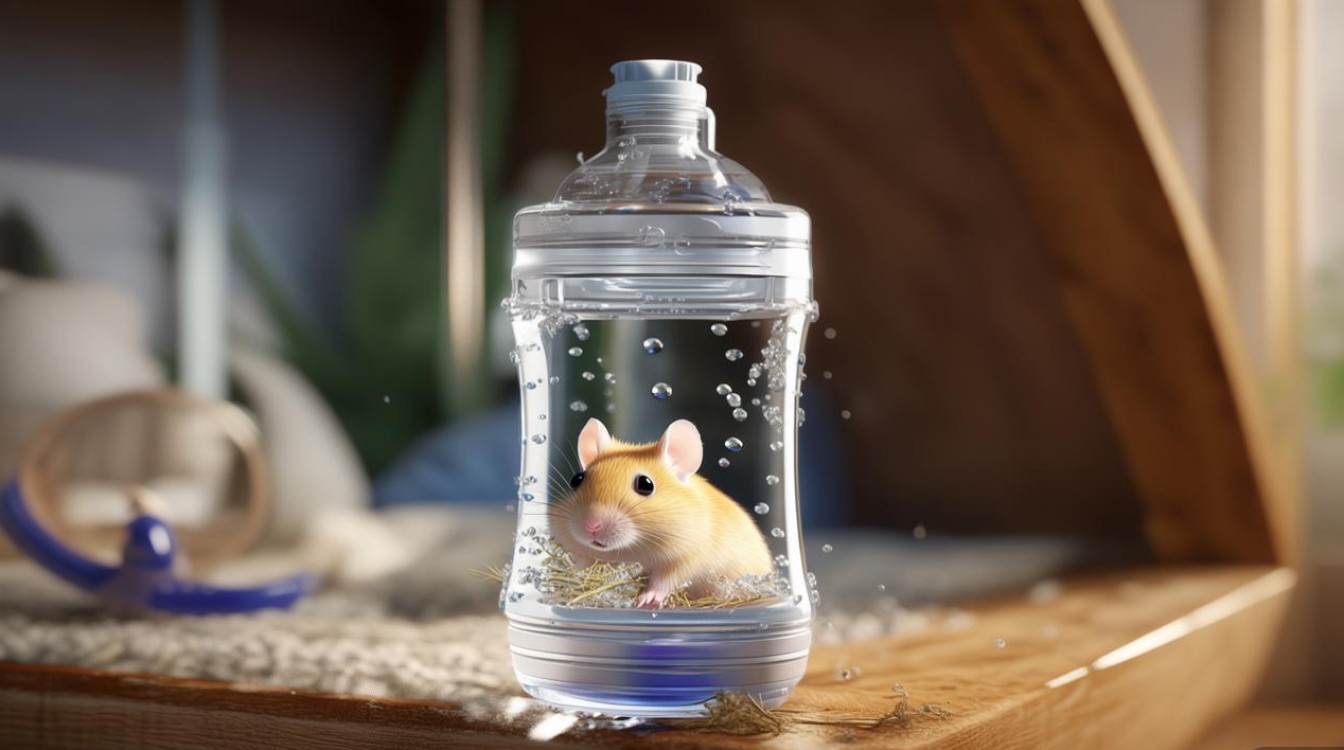 仓鼠饮水器不下水