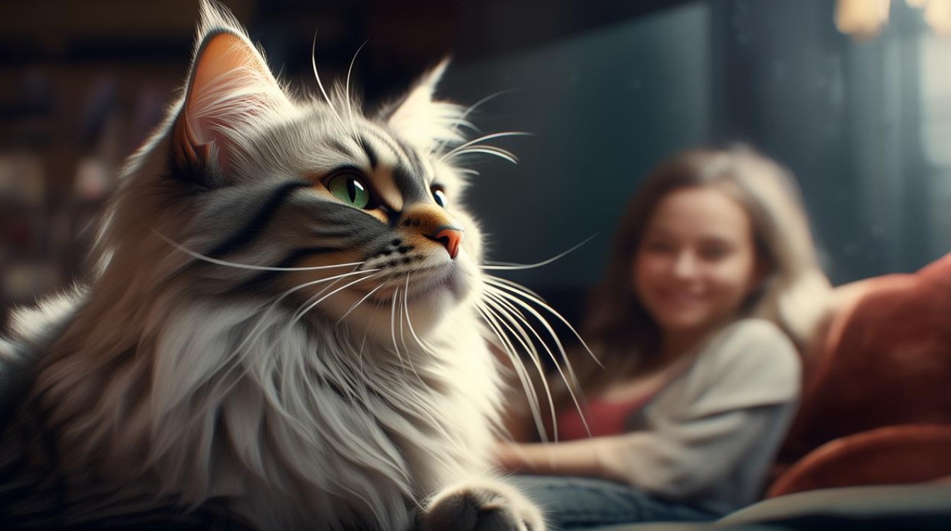 猫咪不与主人对视