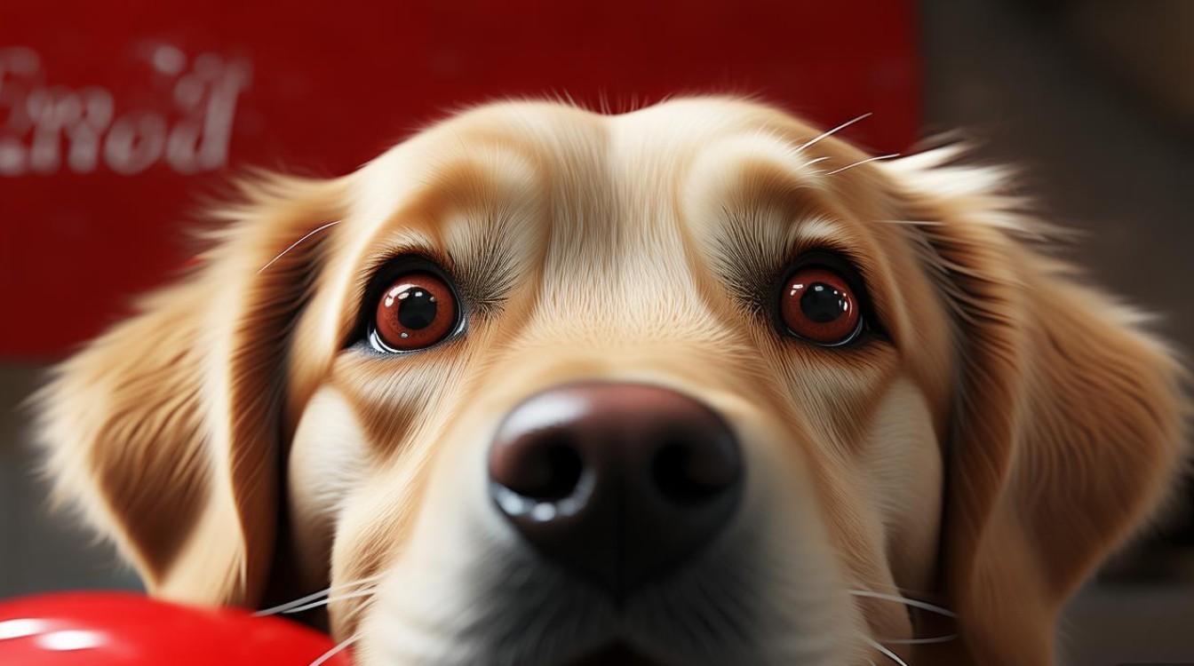 狗狗看见红色