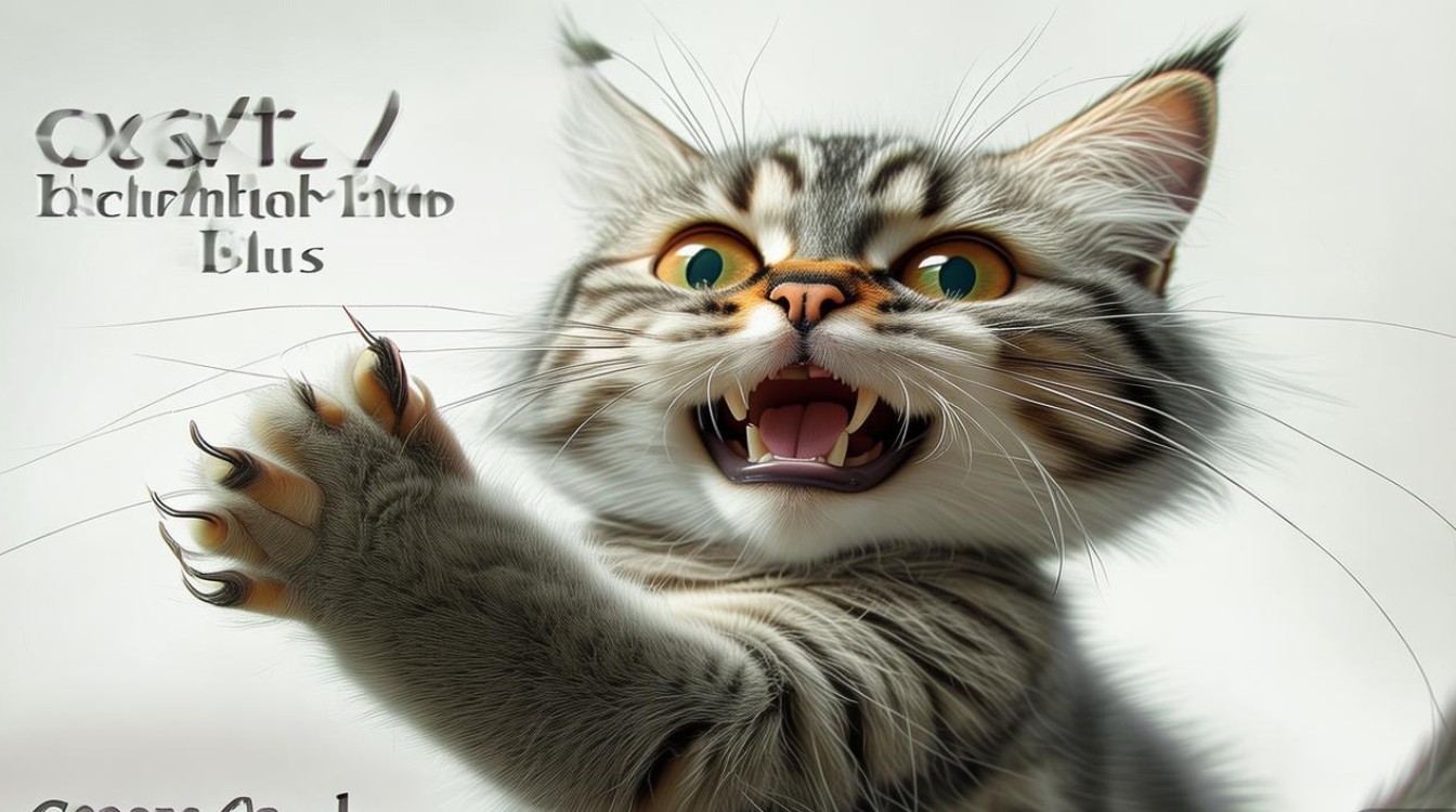 猫咪疯狂咬爪