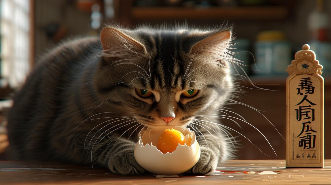 猫咪会吃鸡蛋