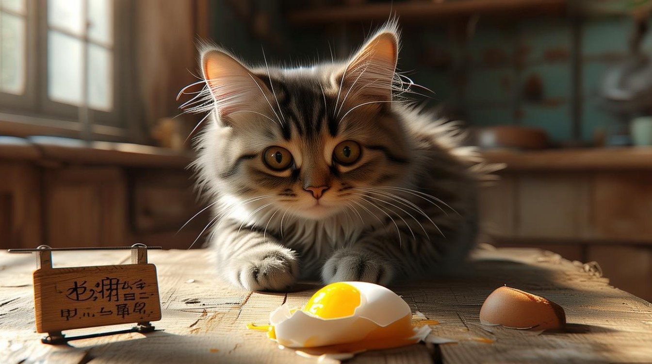 猫咪会吃鸡蛋