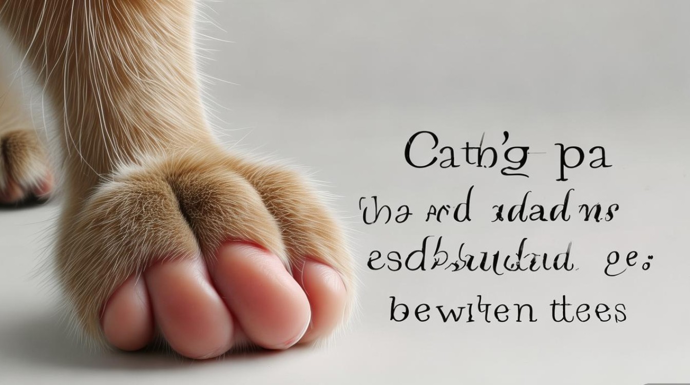 猫咪脚缝里红肿