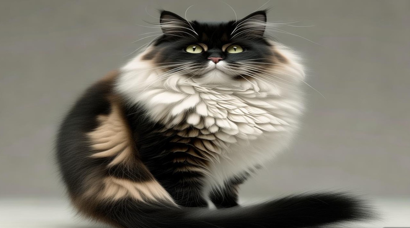 猫咪肚子上黑点