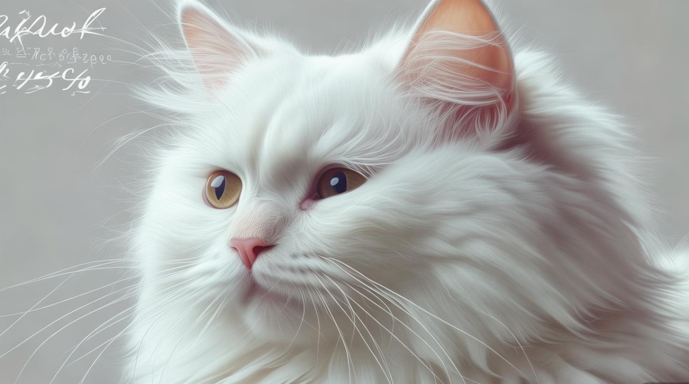 猫咪身上白色软