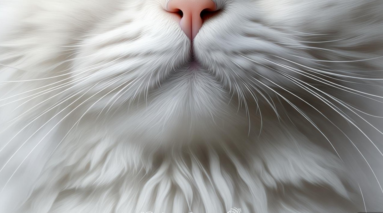 猫咪身上白色软