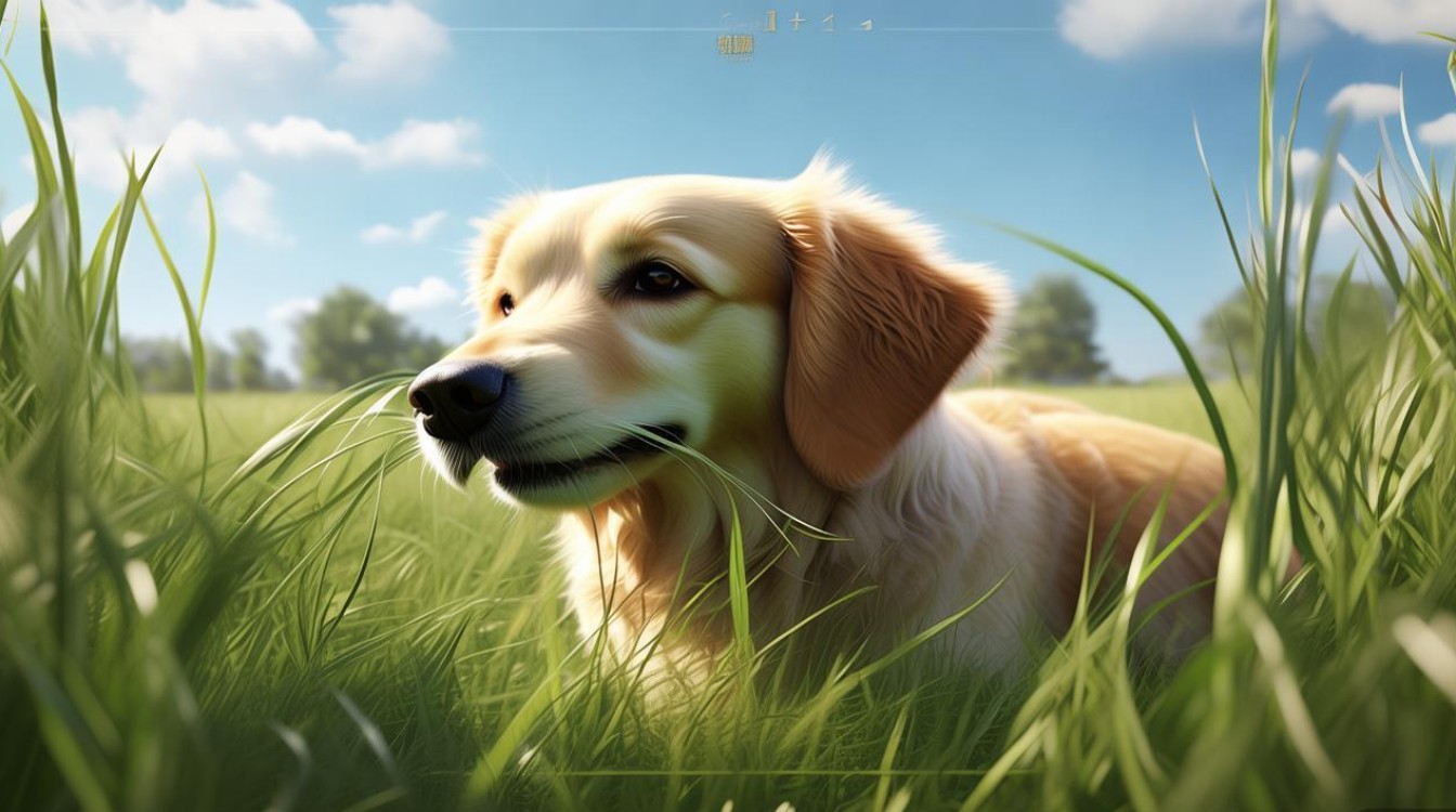 狗狗总吃草