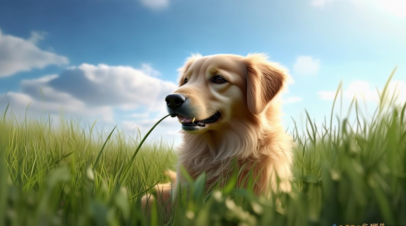 狗狗总吃草
