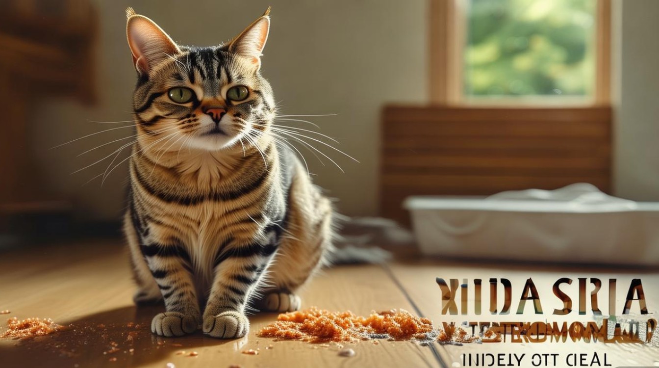 猫咪呕吐食物便秘