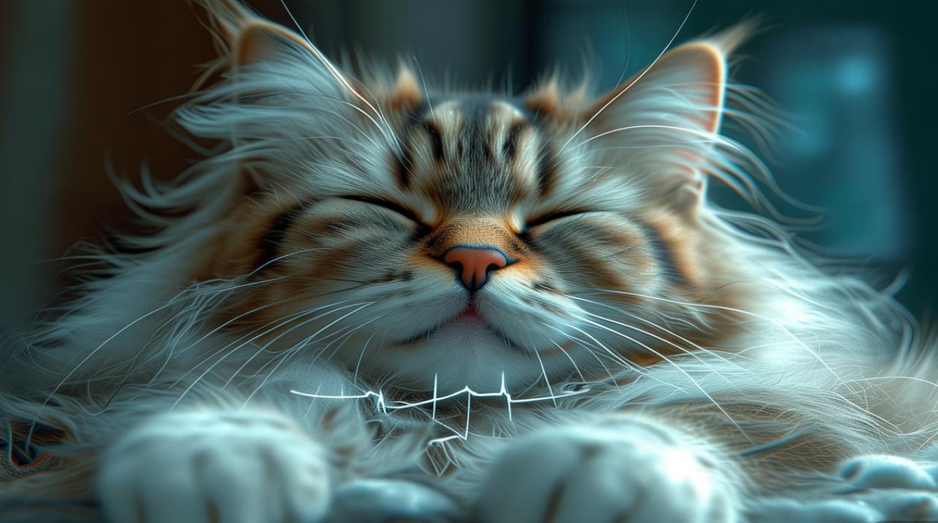 猫咪心跳快 嗜睡