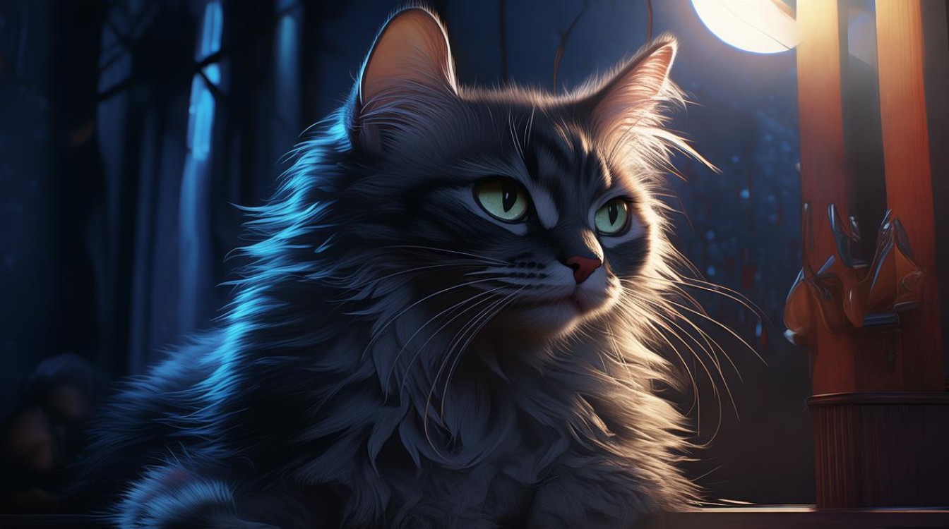 猫咪晚上很躁动