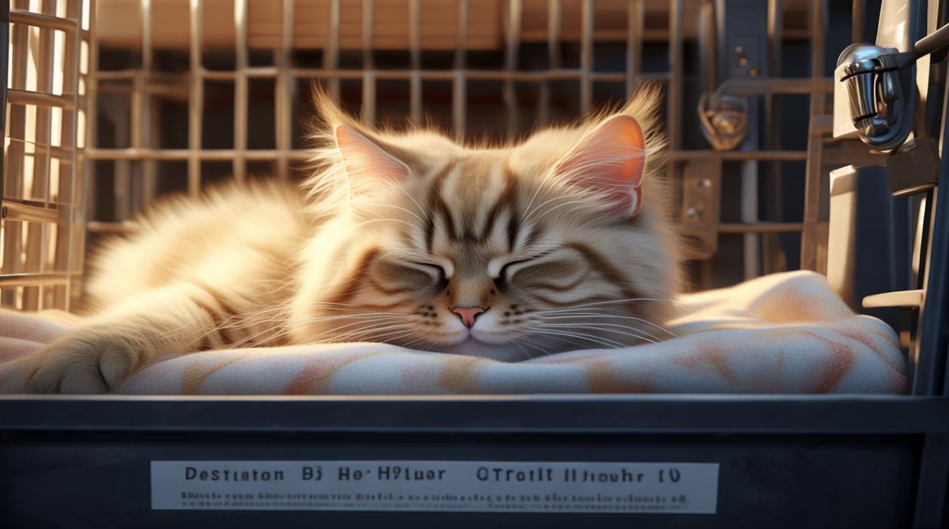 猫咪托运前休息