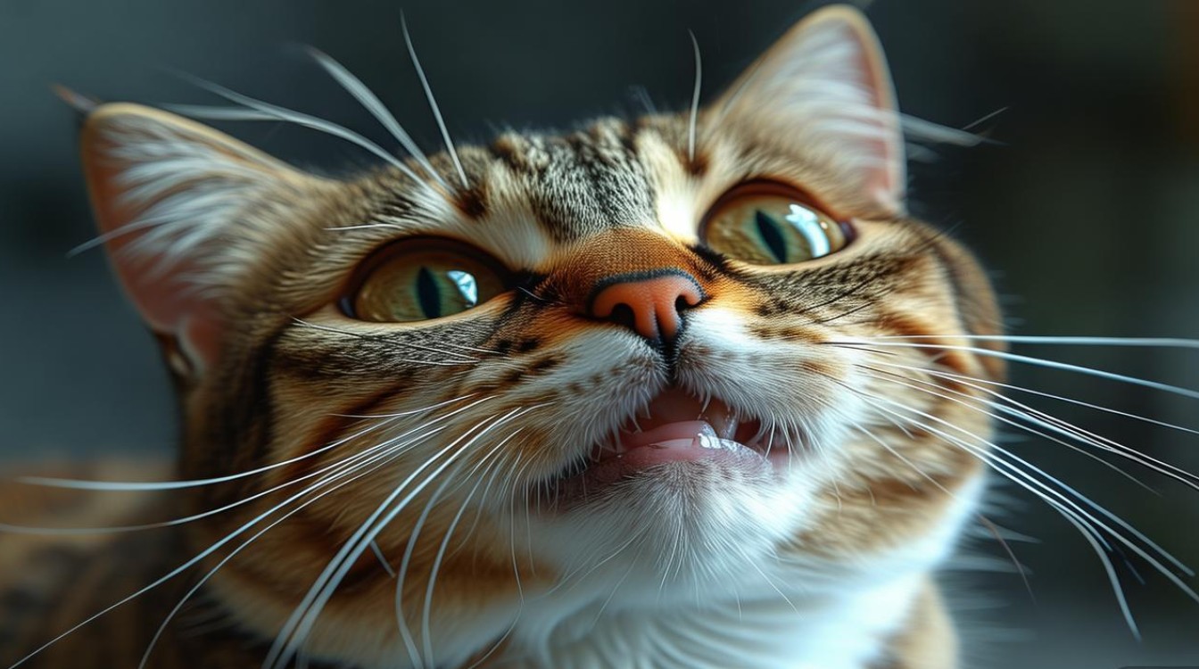 猫咪门牙都没了