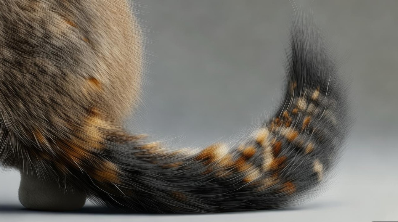 猫咪尾巴溃烂图片